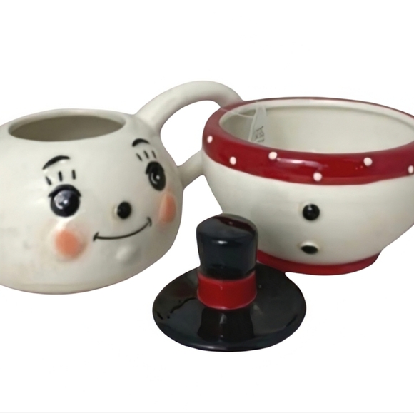 NEW Johanna Parker Snowman Teapot and Mug - Picture 3 of 3